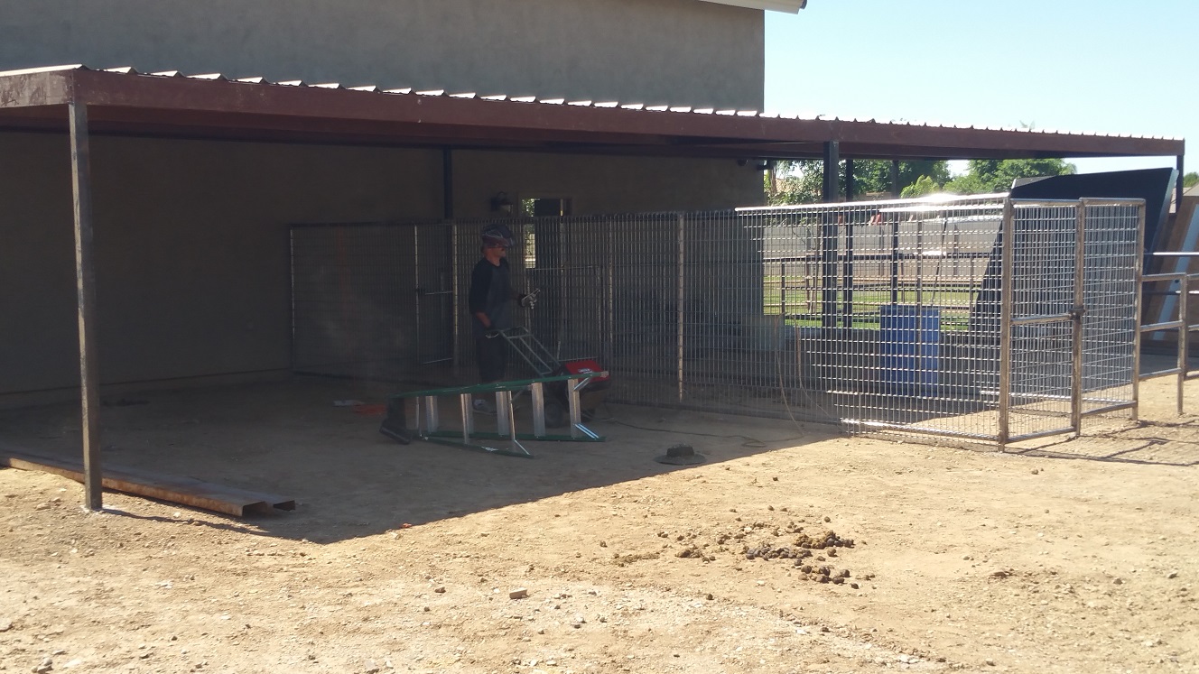 Shade For Horses in Phoenix Arizona.