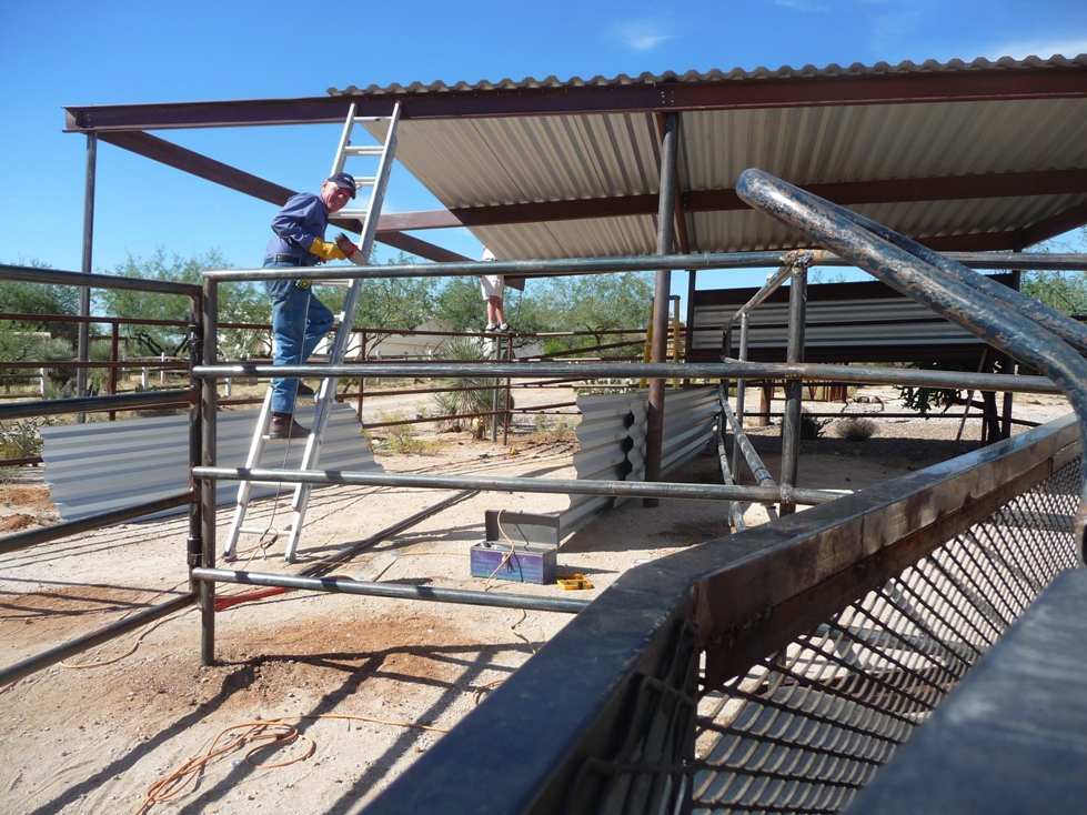 Arizona Horse Stalls and Corrals With Shade Installers 