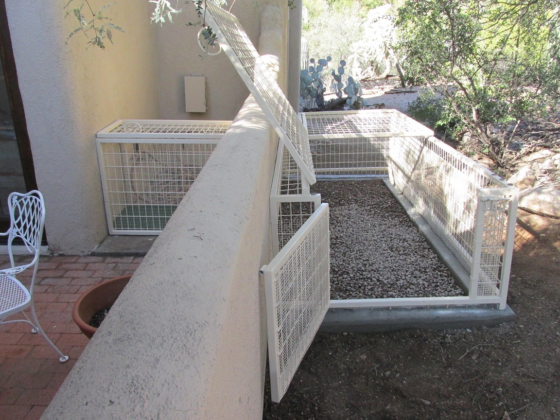 Kennels that keep pets safe.