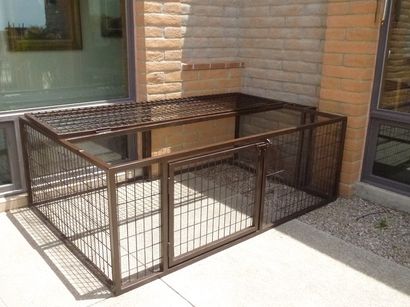 Arizona rattle snake proof dog kennels in Scottsdale