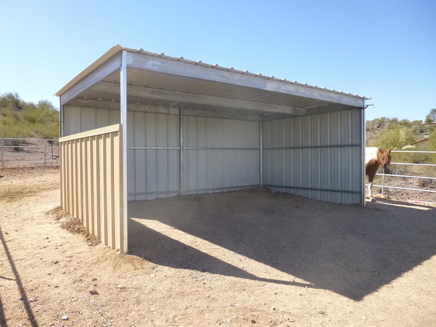 Phoenix Company Installs Shade For Horses.