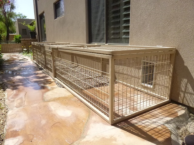 covered dog run for small dogs