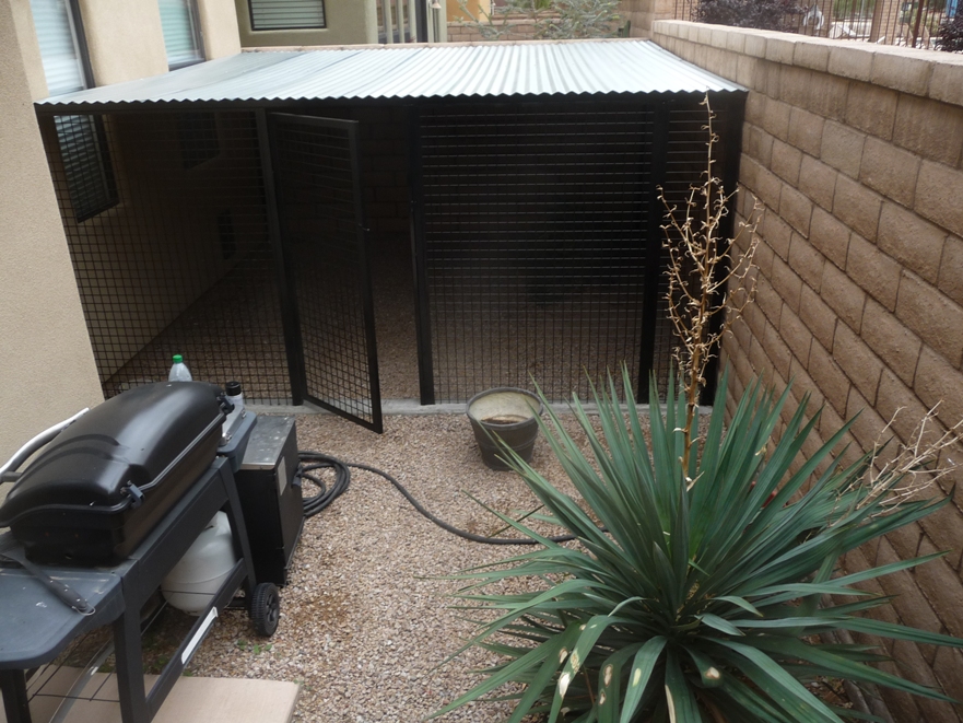 Snake Proof Dog Kennels in AZ.