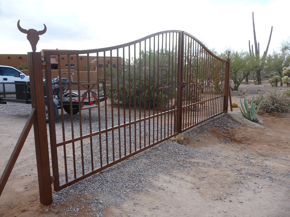 Custom Made Steel Security Gates For Sale and Installed in AZ.